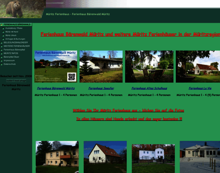 Ferienhaus-baerenwald.de thumbnail