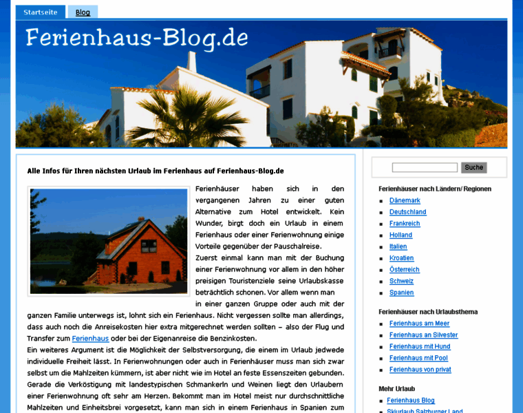 Ferienhaus-blog.de thumbnail