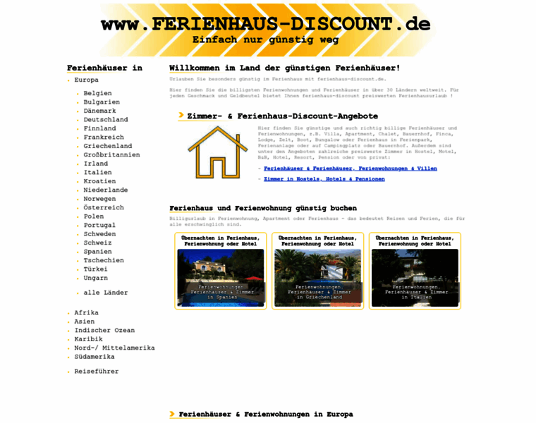 Ferienhaus-discount.de thumbnail