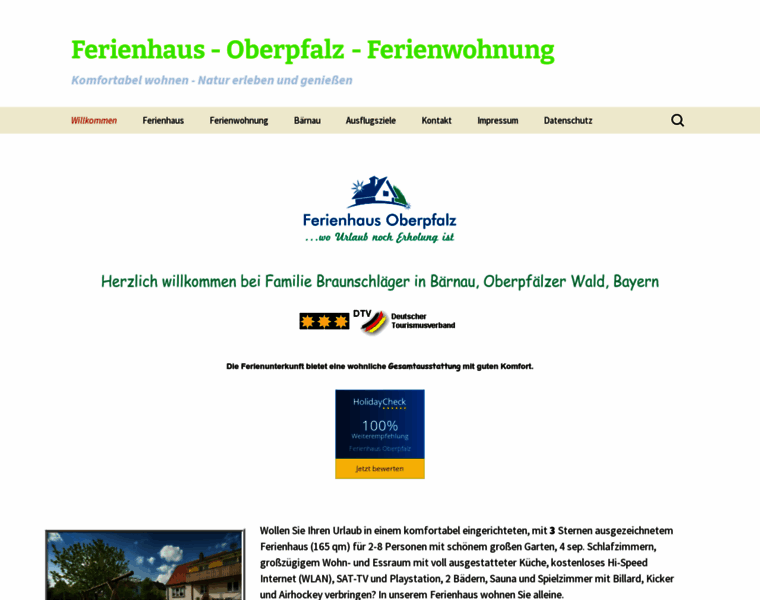 Ferienhaus-oberpfalz.eu thumbnail