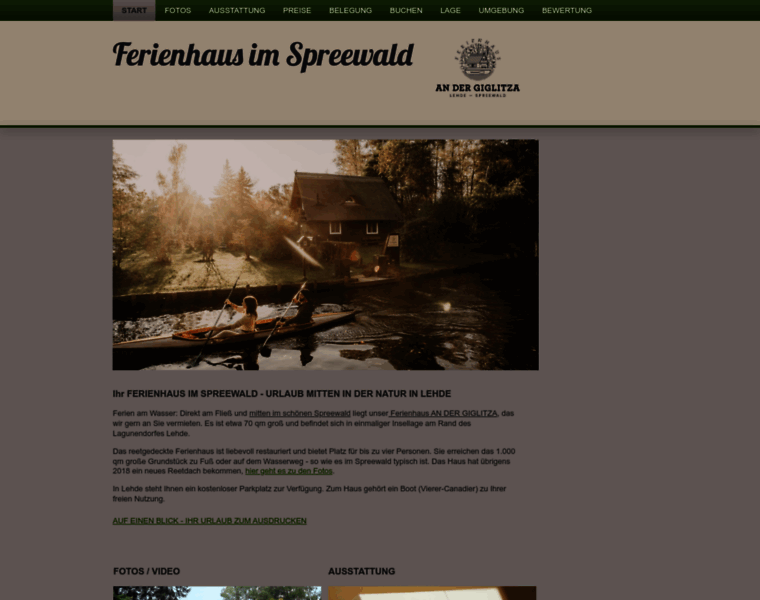 Ferienhaus-spreewald-lehde.de thumbnail