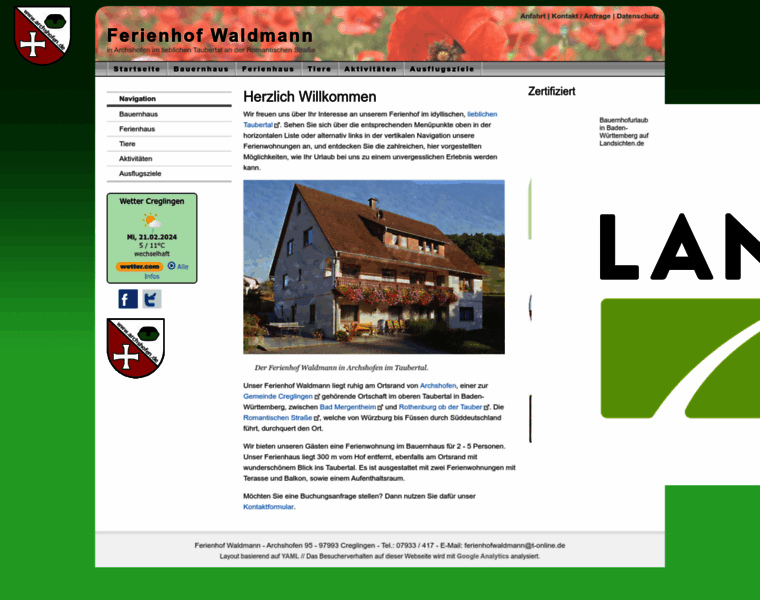 Ferienhofwaldmann.de thumbnail