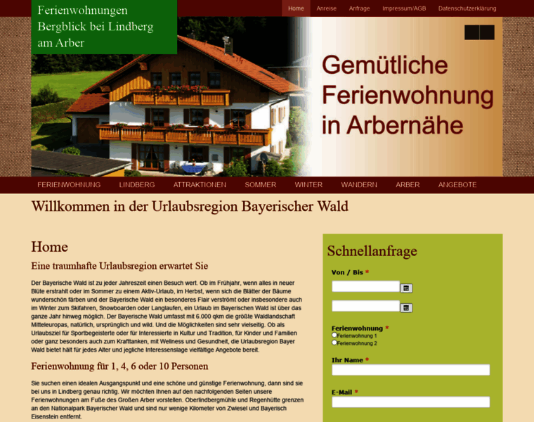 Ferienwohnung-urlaub-bayerischer-wald.de thumbnail