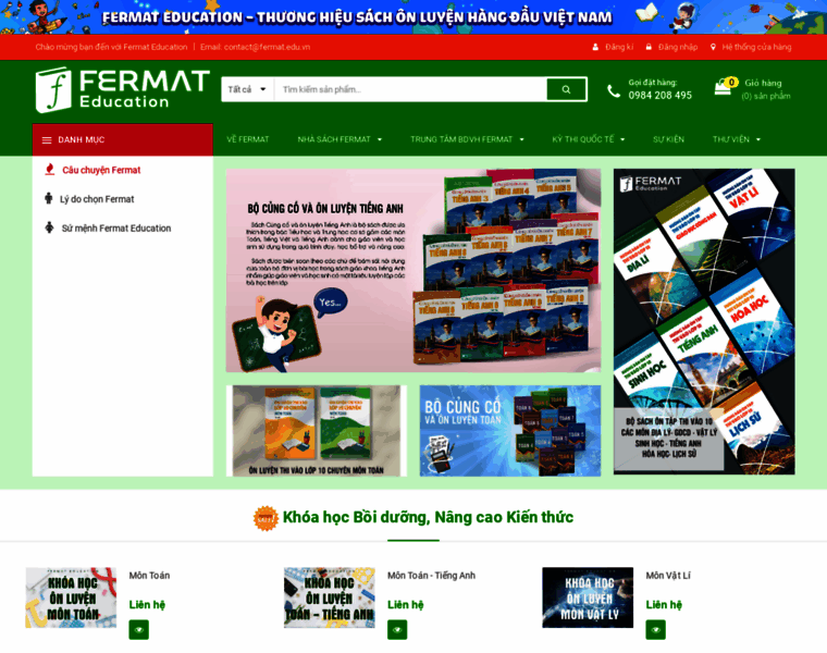 Fermat.edu.vn thumbnail