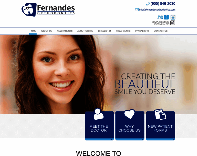 Fernandesorthodontics.com thumbnail