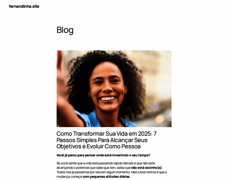 Fernandinha.site thumbnail