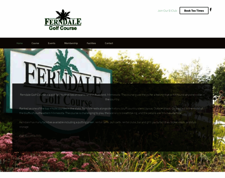 Ferndalegolfcourse.com thumbnail