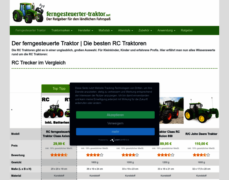 Ferngesteuerter-traktor.net thumbnail