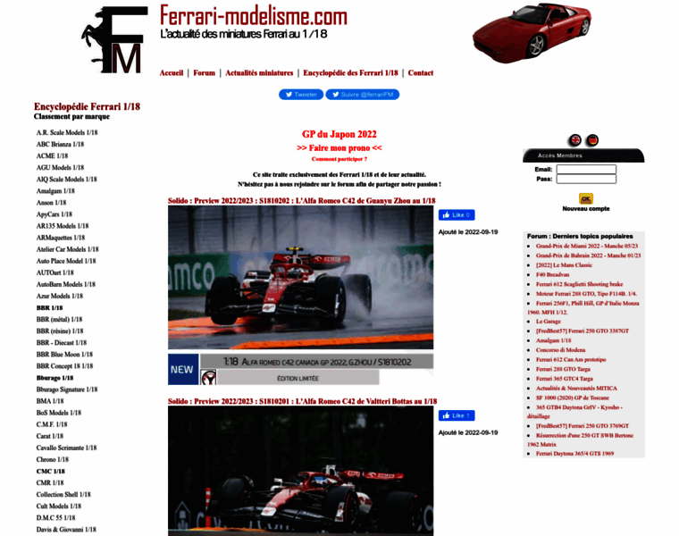 Ferrari-modelisme.com thumbnail