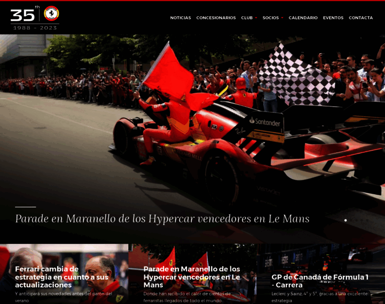 Ferrariclubespana.com thumbnail