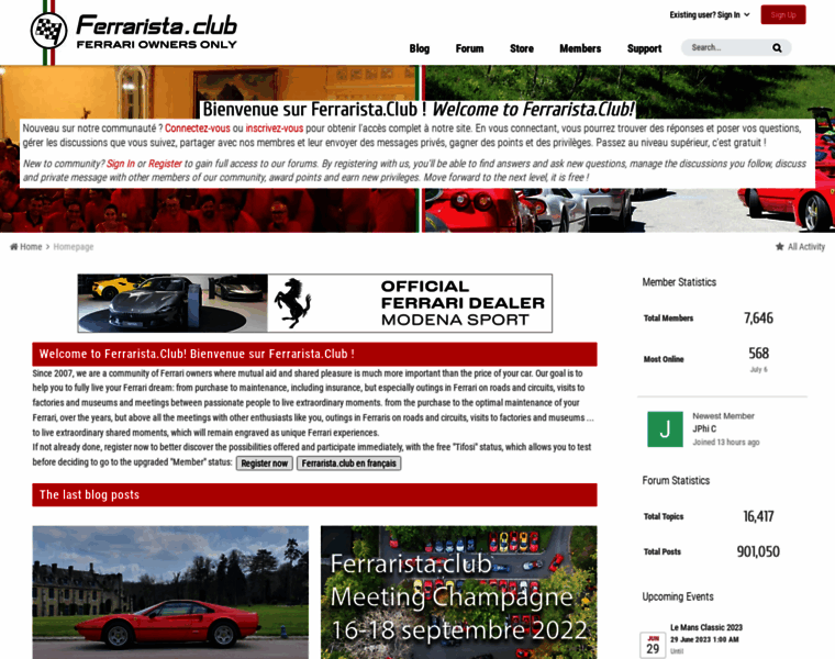 Ferrarista.club thumbnail