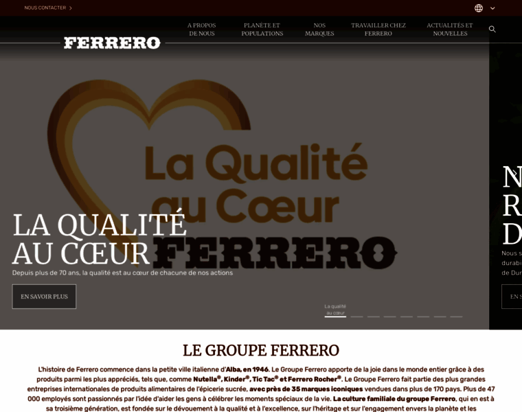 Ferrero.fr thumbnail