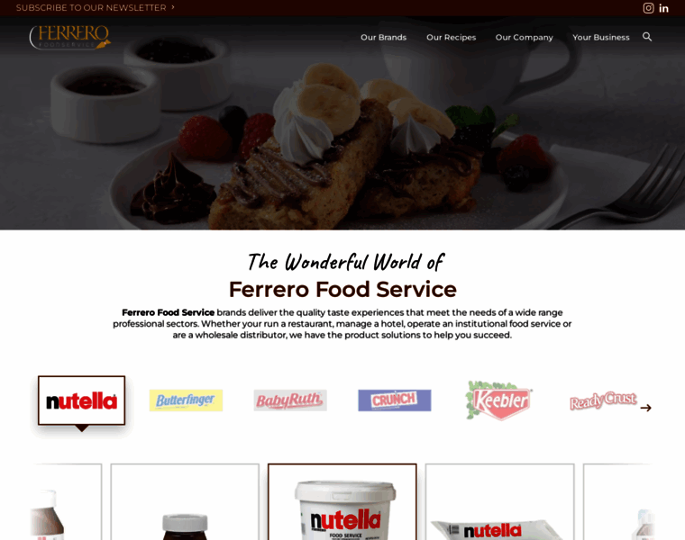 Ferrerofoodservice.com.br thumbnail Ferrerofoodservice.com.br thumbnail