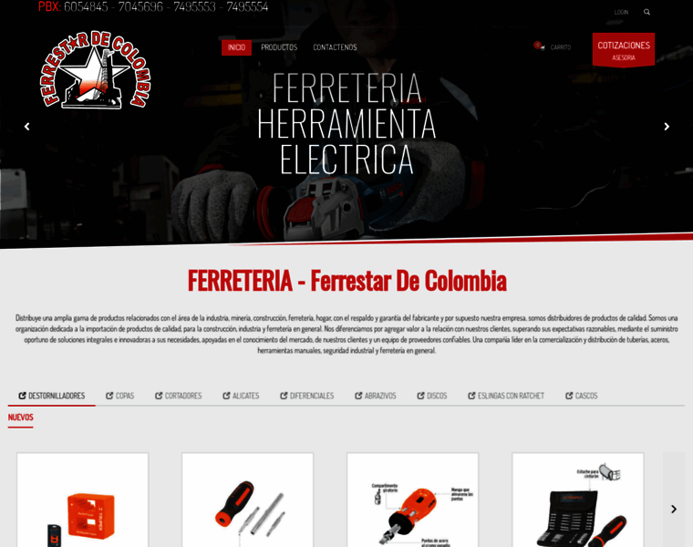 Ferrestardecolombia.com thumbnail