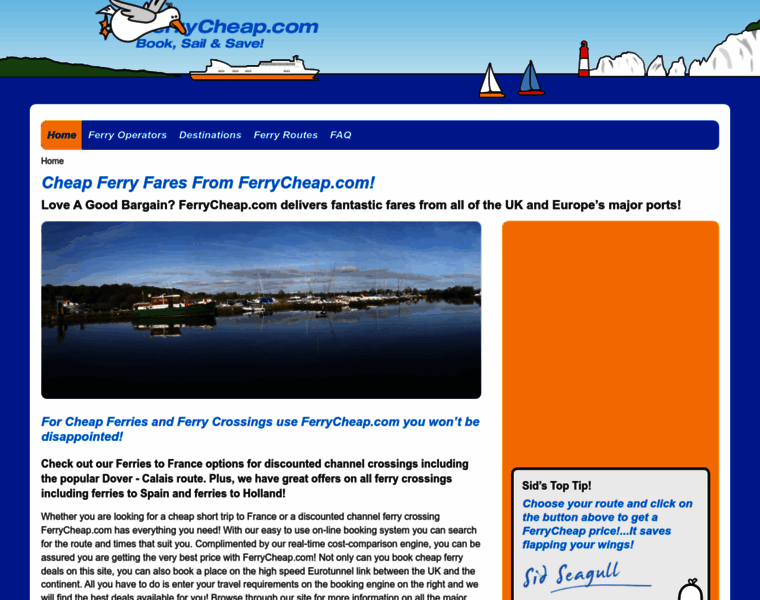Ferrycheap.com thumbnail