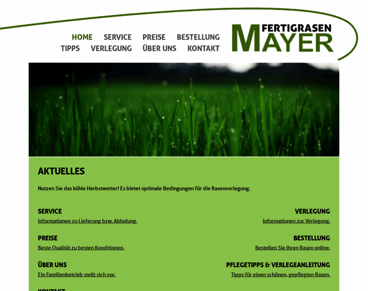 Fertigrasen-mayer.at thumbnail