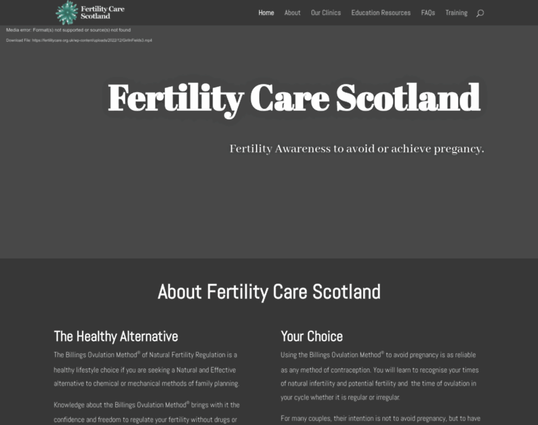 Fertilitycare.org.uk thumbnail