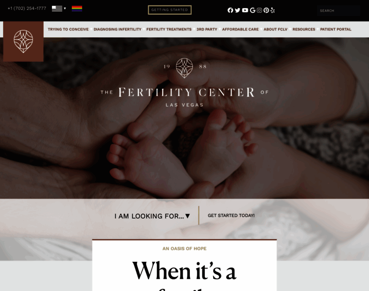 Fertilitycenterlv.com thumbnail