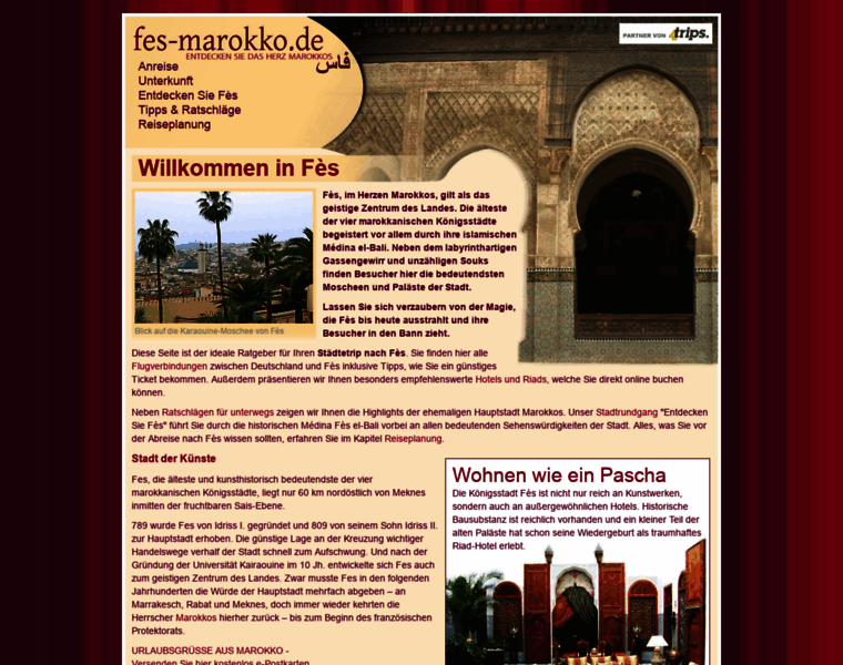 Fes-marokko.de thumbnail