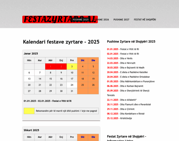 Festazyrtare.al thumbnail