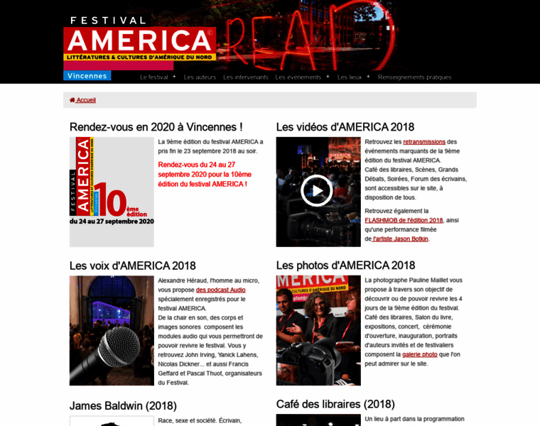 Festival-america.org thumbnail