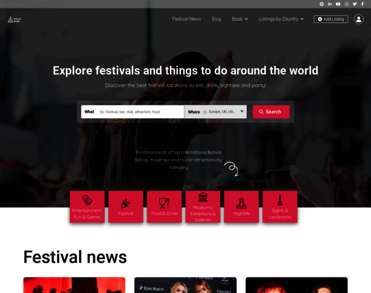 Festival-insider.com thumbnail