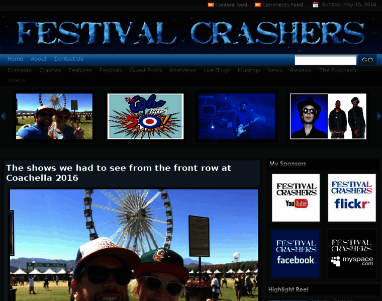 Festivalcrashers.com thumbnail
