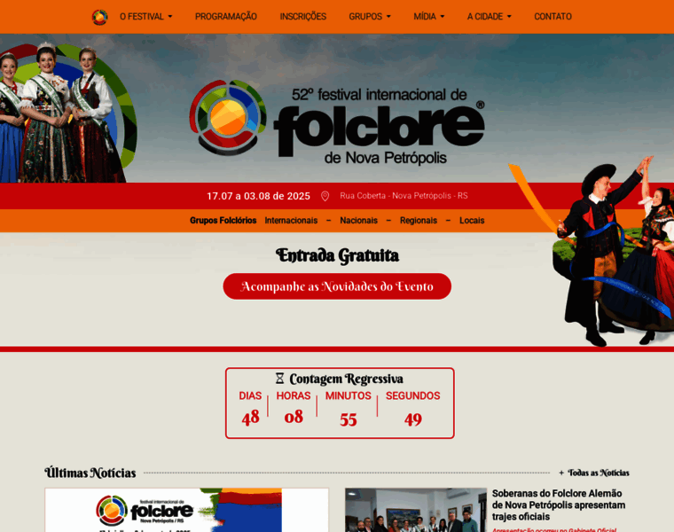 Festivaldefolclore.com.br thumbnail Festivaldefolclore.com.br thumbnail