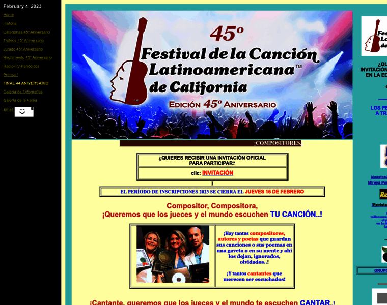 Festivaldelacancion.com thumbnail