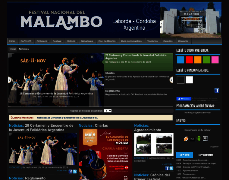 Festivaldelmalambo.com thumbnail