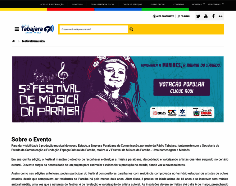 Festivaldemusica.pb.gov.br thumbnail