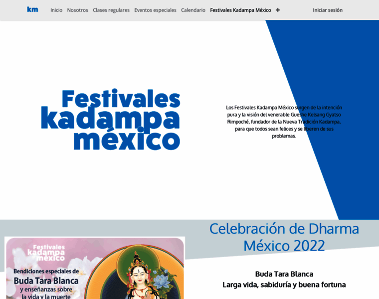 Festivaleskadampamexico.org thumbnail