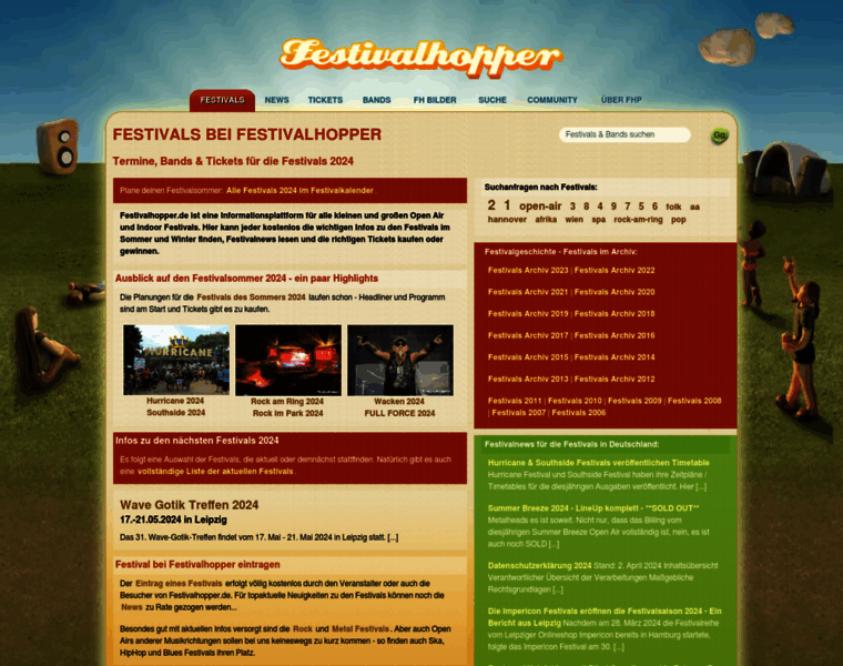 Festivalhopper.de thumbnail