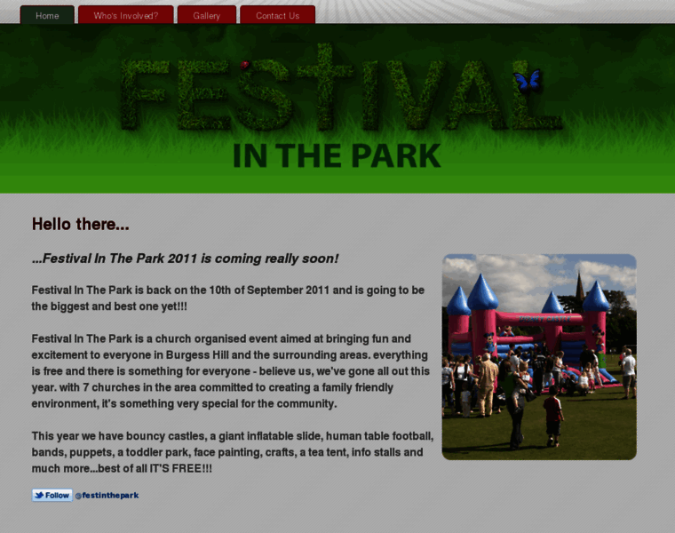 Festivalinthepark.co.uk thumbnail