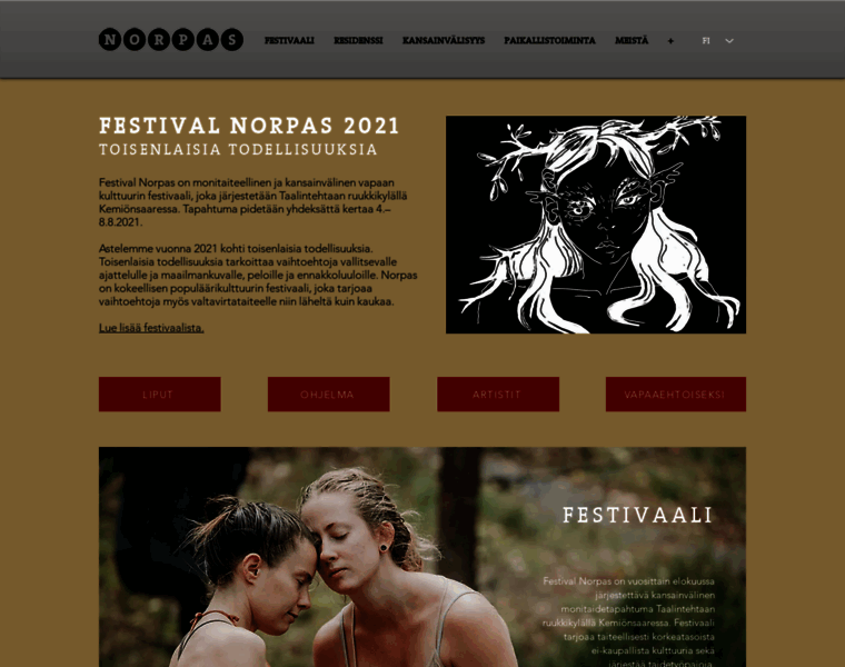 Festivalnorpas.fi thumbnail