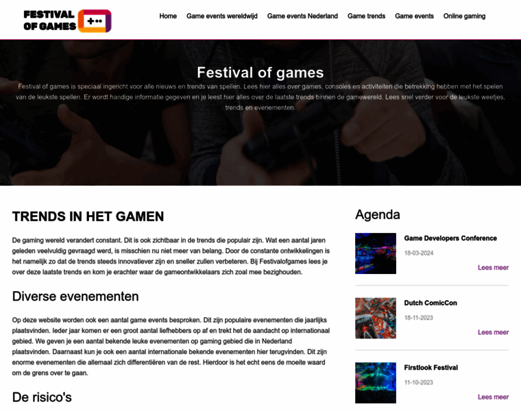 Festivalofgames.nl thumbnail