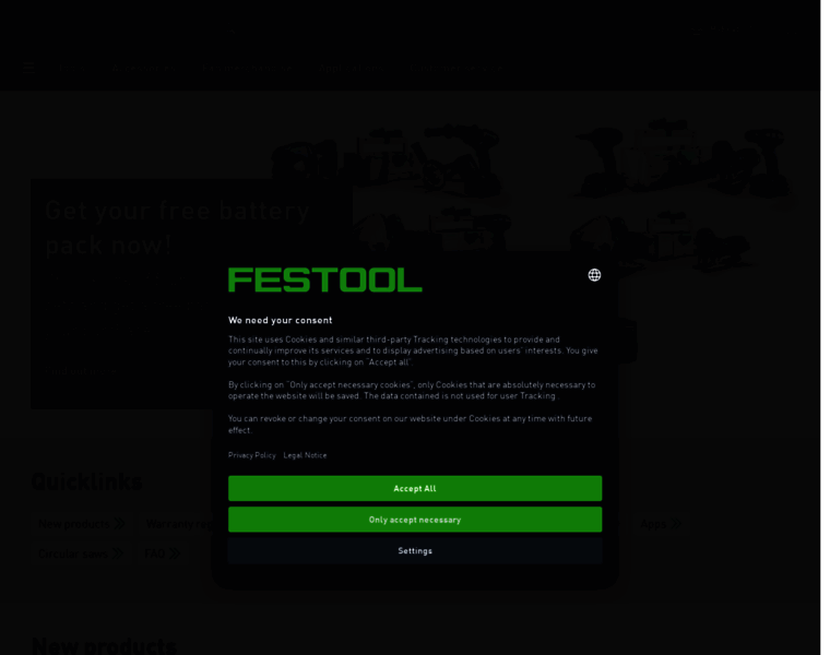 Festool.co.uk thumbnail