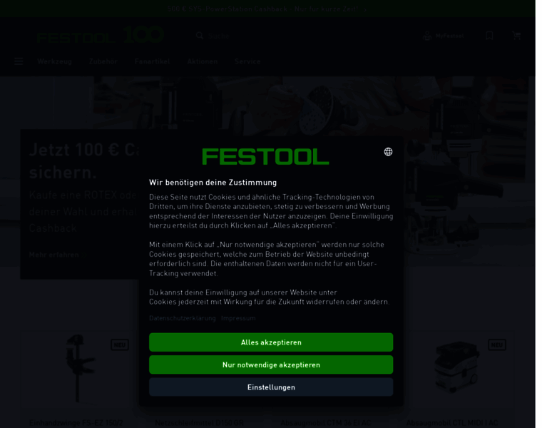 Festool.de thumbnail