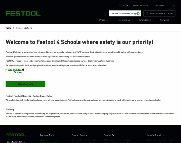 Festool4schools.com.au thumbnail