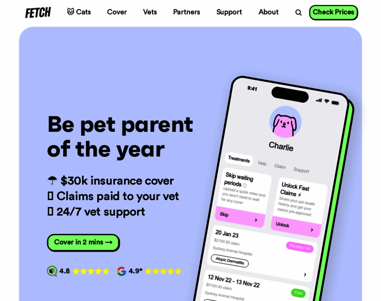 Fetchpet.com.au thumbnail Fetchpet.com.au thumbnail