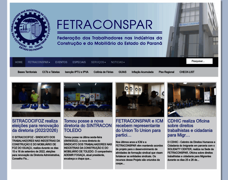 Fetraconspar.org.br thumbnail