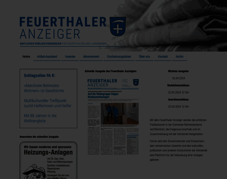 Feuerthaleranzeiger.ch thumbnail