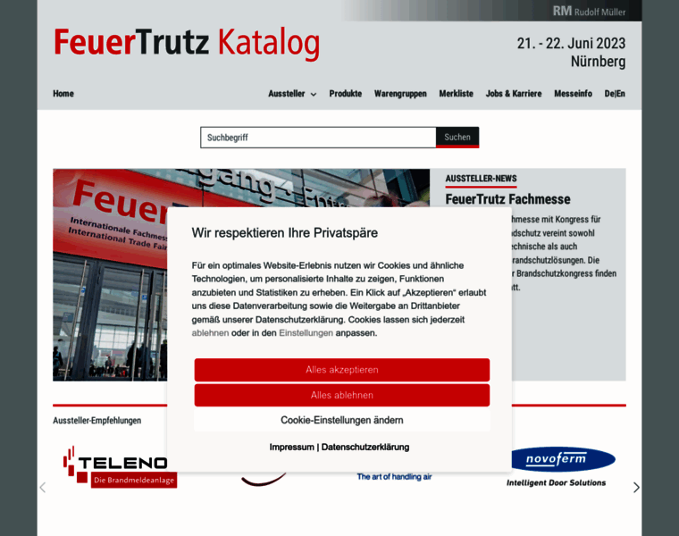 Feuertrutz-katalog.de thumbnail
