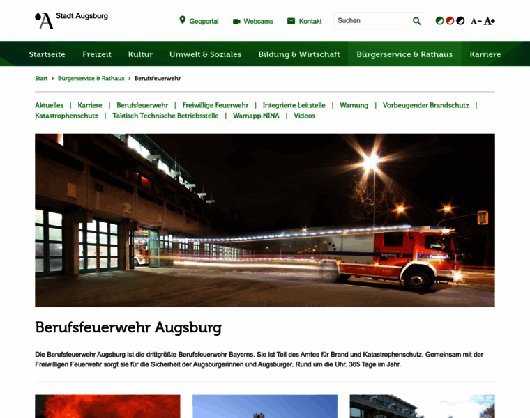 Feuerwehr-augsburg.de thumbnail
