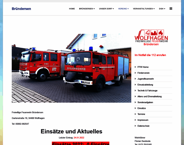 Feuerwehr-bruendersen.de thumbnail
