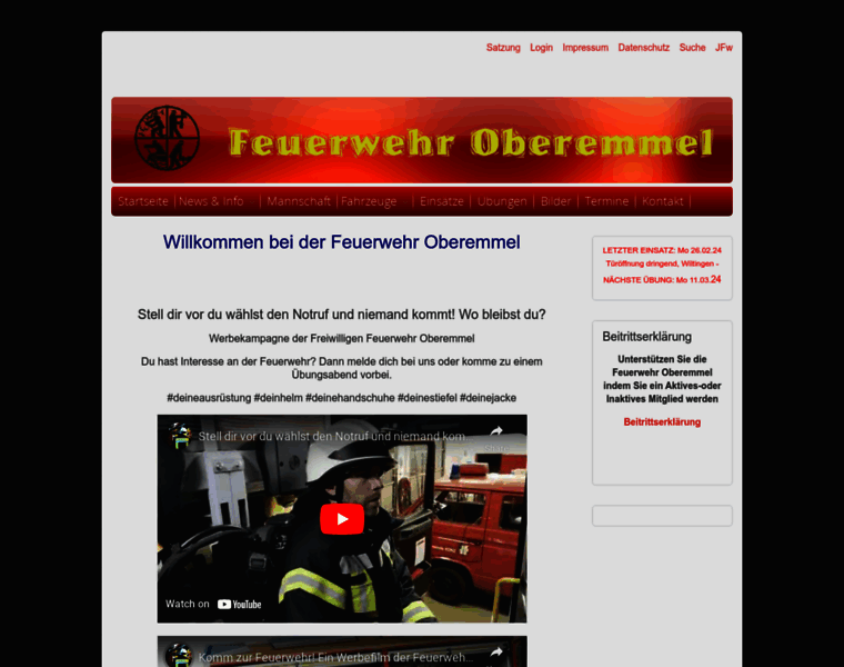 Feuerwehr-oberemmel.de thumbnail