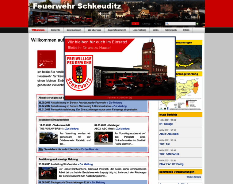 Feuerwehr-schkeuditz.de thumbnail