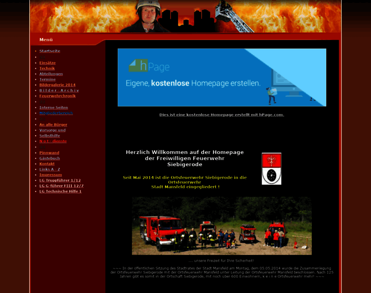 Feuerwehr-siebigerode.npage.de thumbnail
