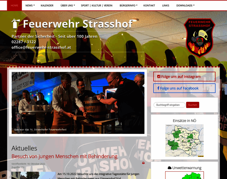 Feuerwehr-strasshof.at thumbnail