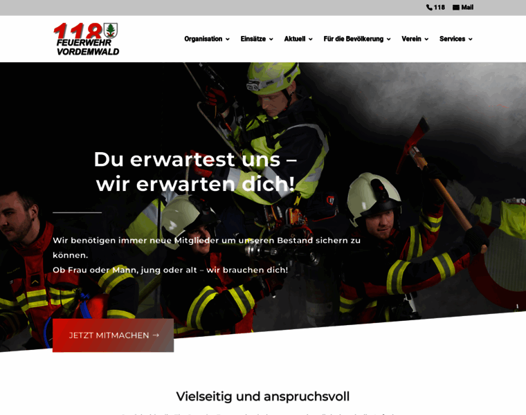 Feuerwehr-vordemwald.ch thumbnail